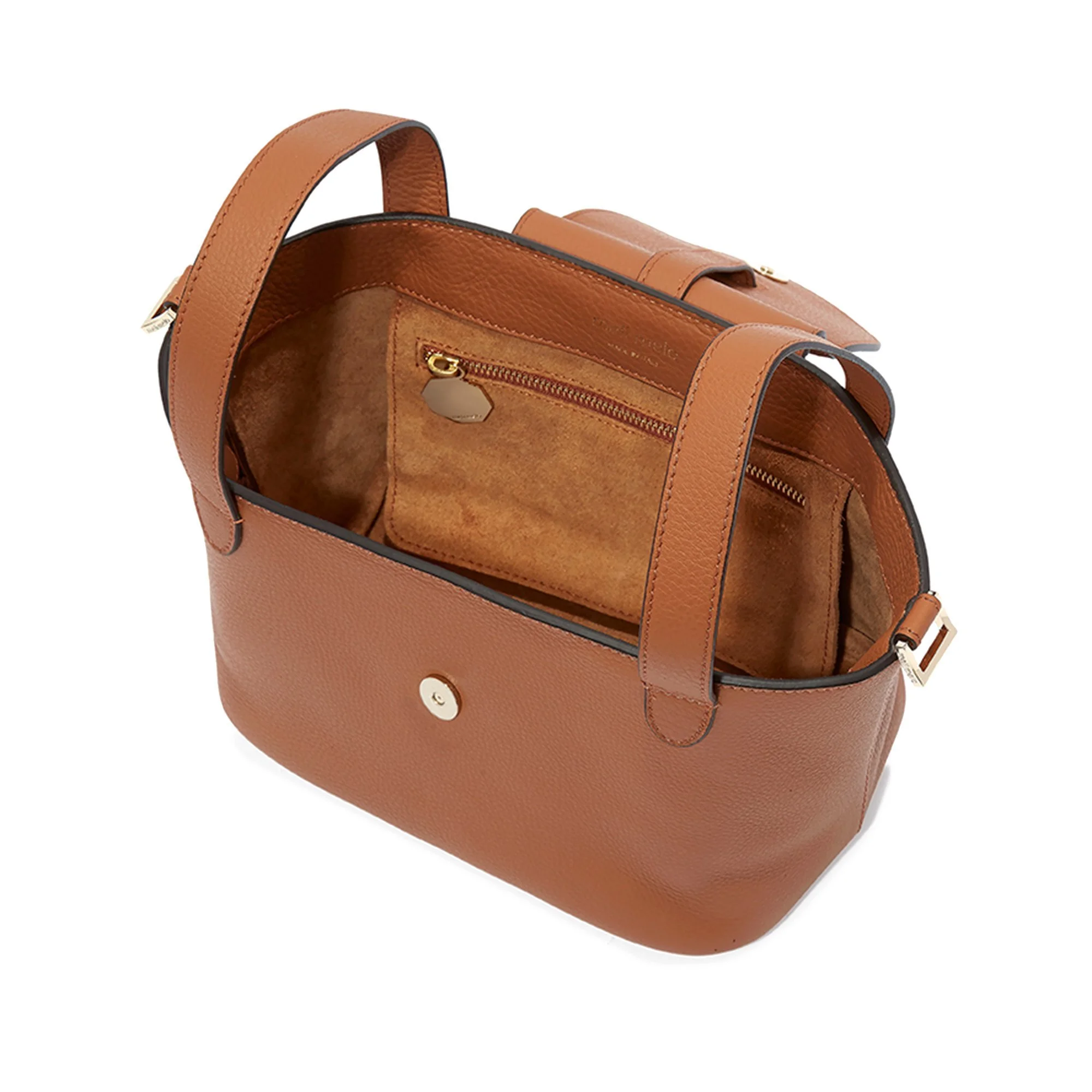Leather bag Meli Melo Brown in Leather - 10539284