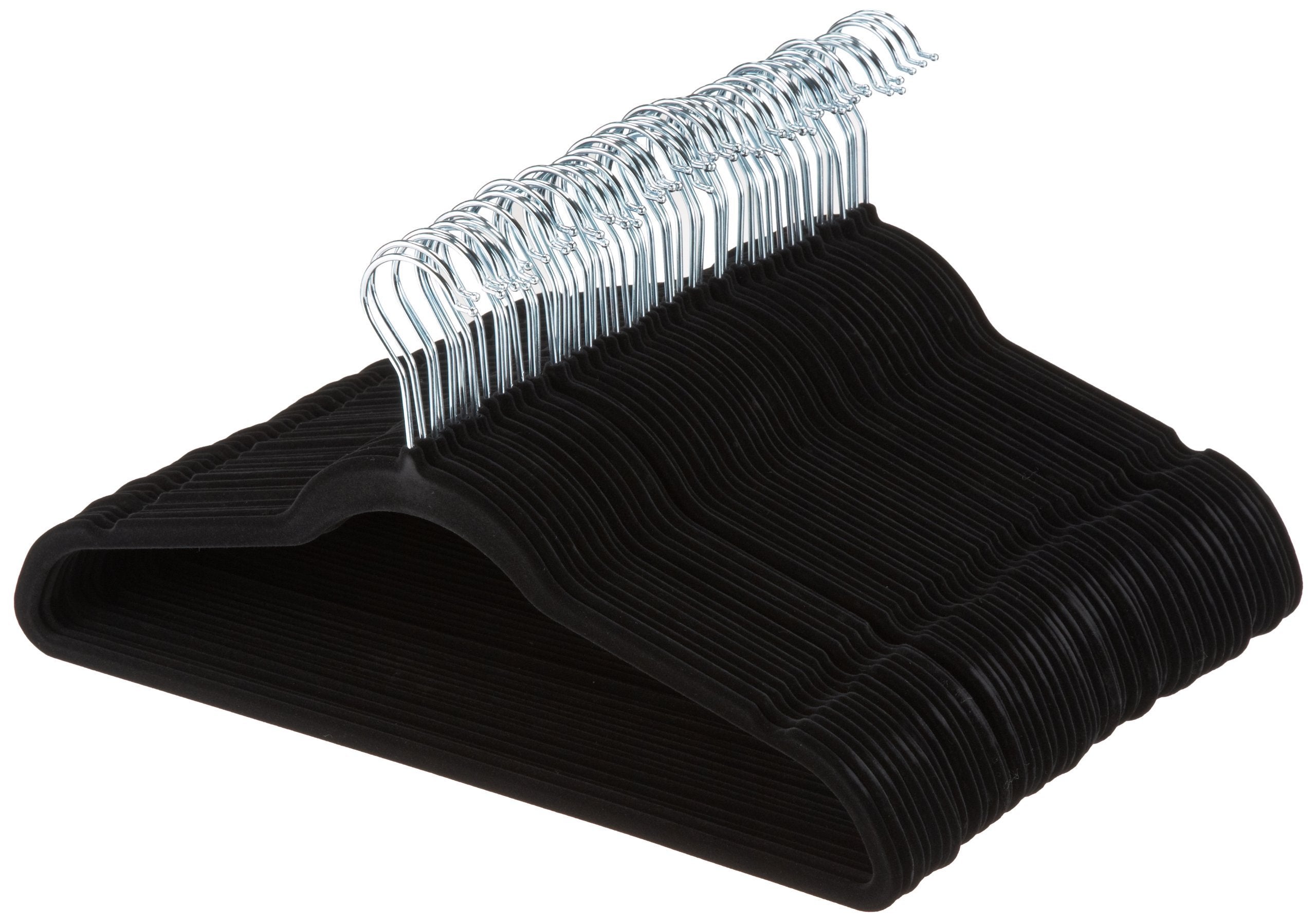 Amazon Basics + Velvet Hangers, 100Pack