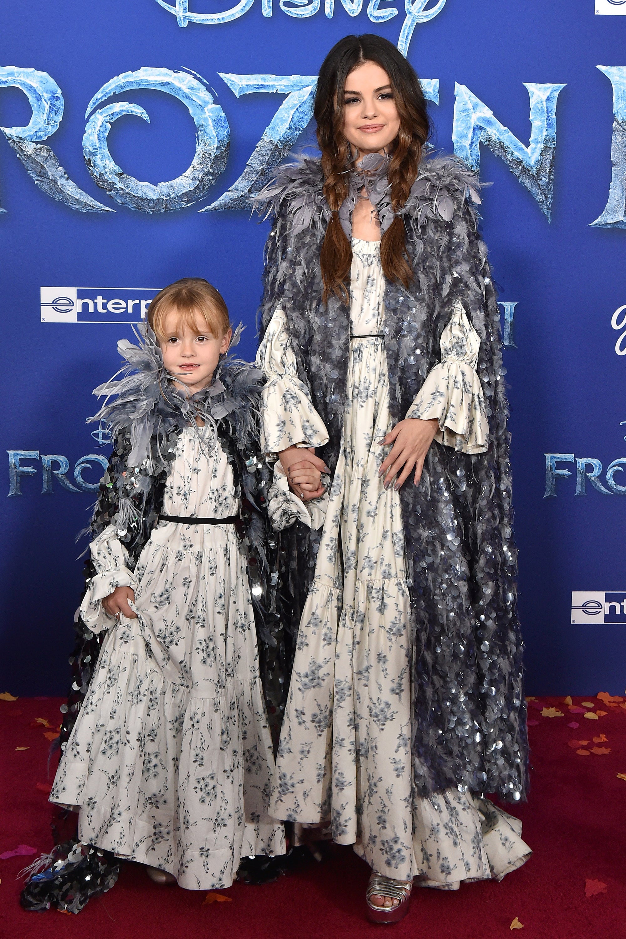 Selena Gomez Wore Cute French Braid Hairstyle To Frozen