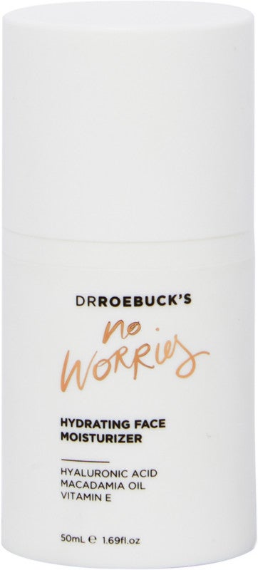 dr roebuck's no worries hydrating face moisturizer