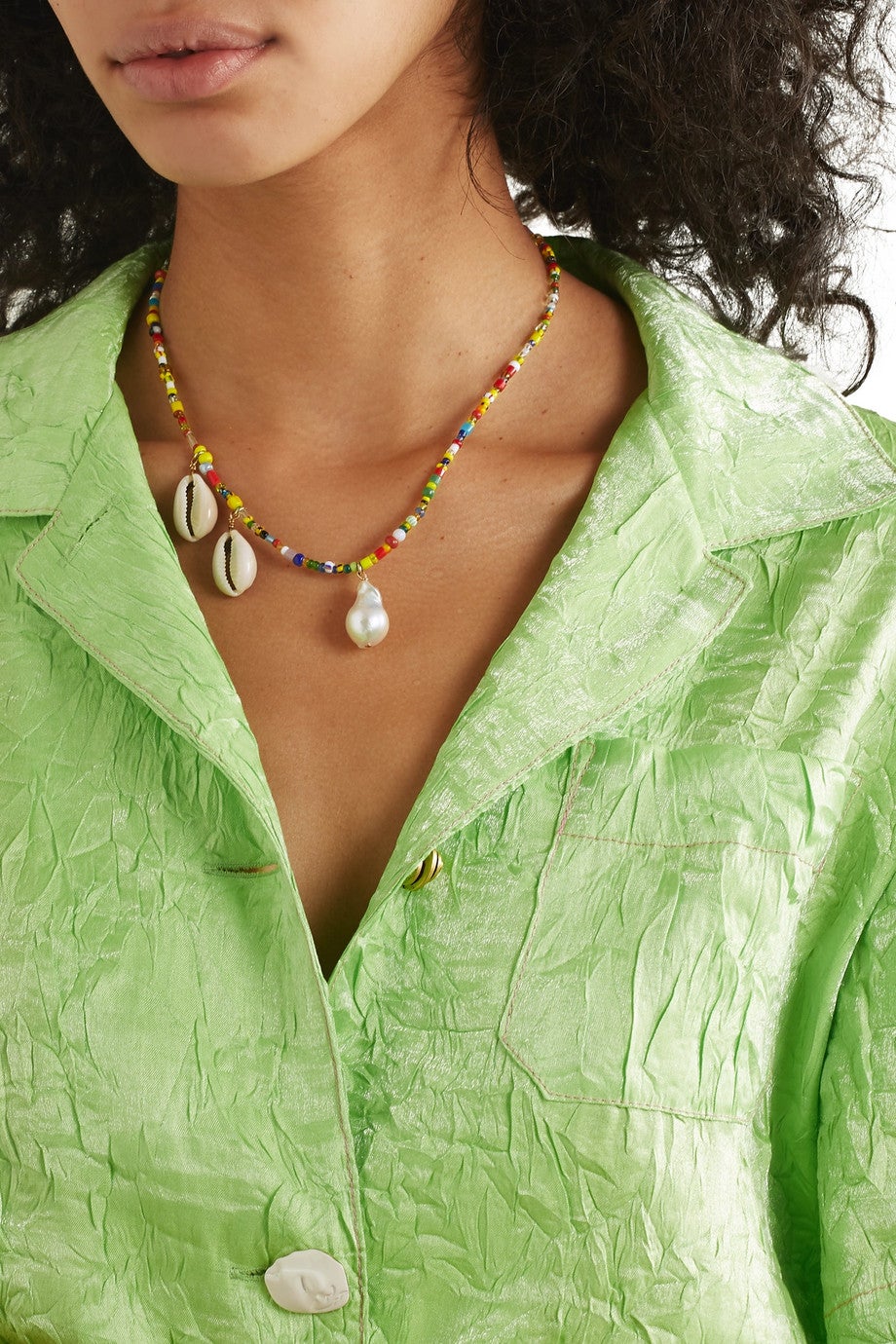 Éliou + Pearl and Shell Necklace