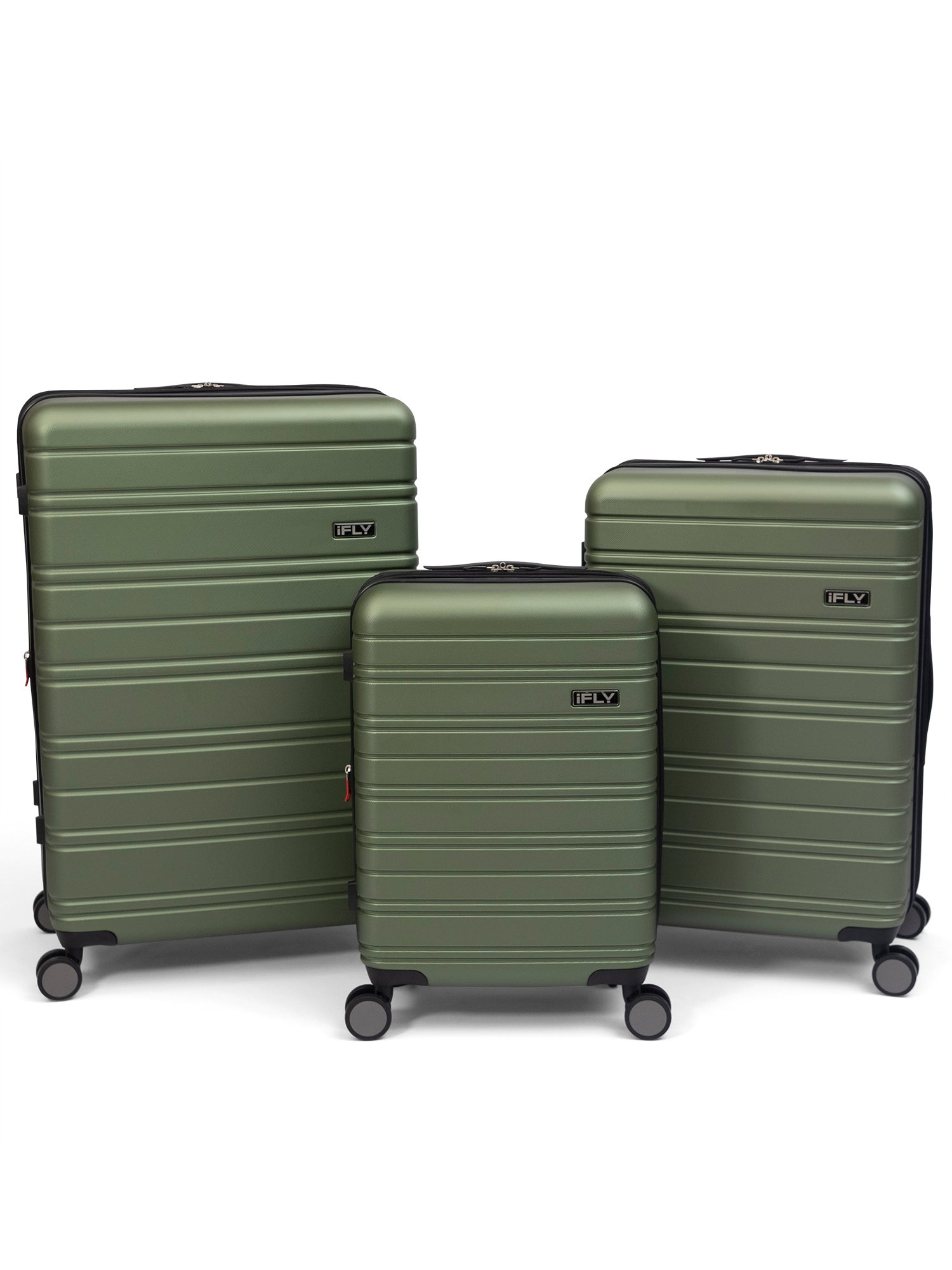 Ifly hardside fibertech sales luggage 3 piece set