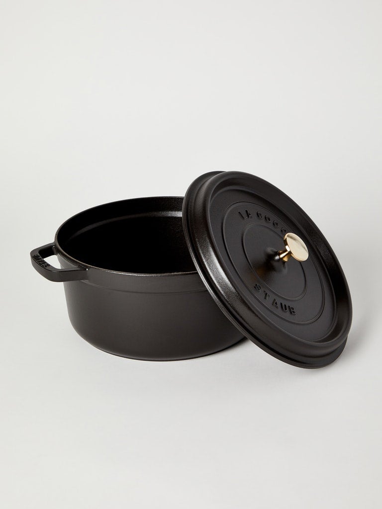 Staub + Cast Iron Round Cocotte