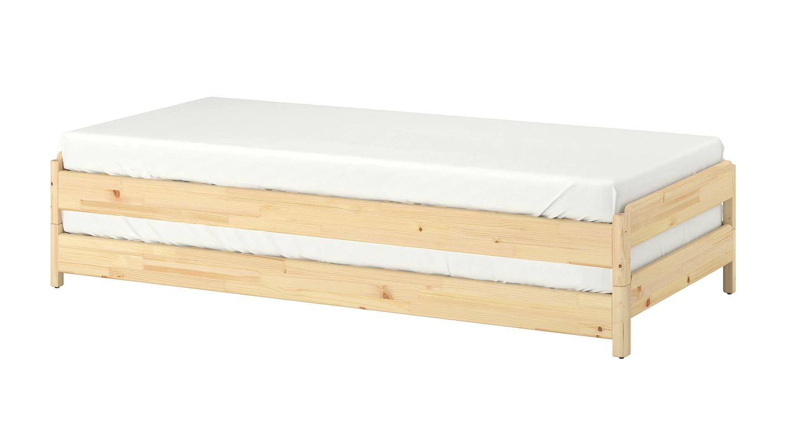 UTÅKER Stackable bed, pine, Twin - IKEA