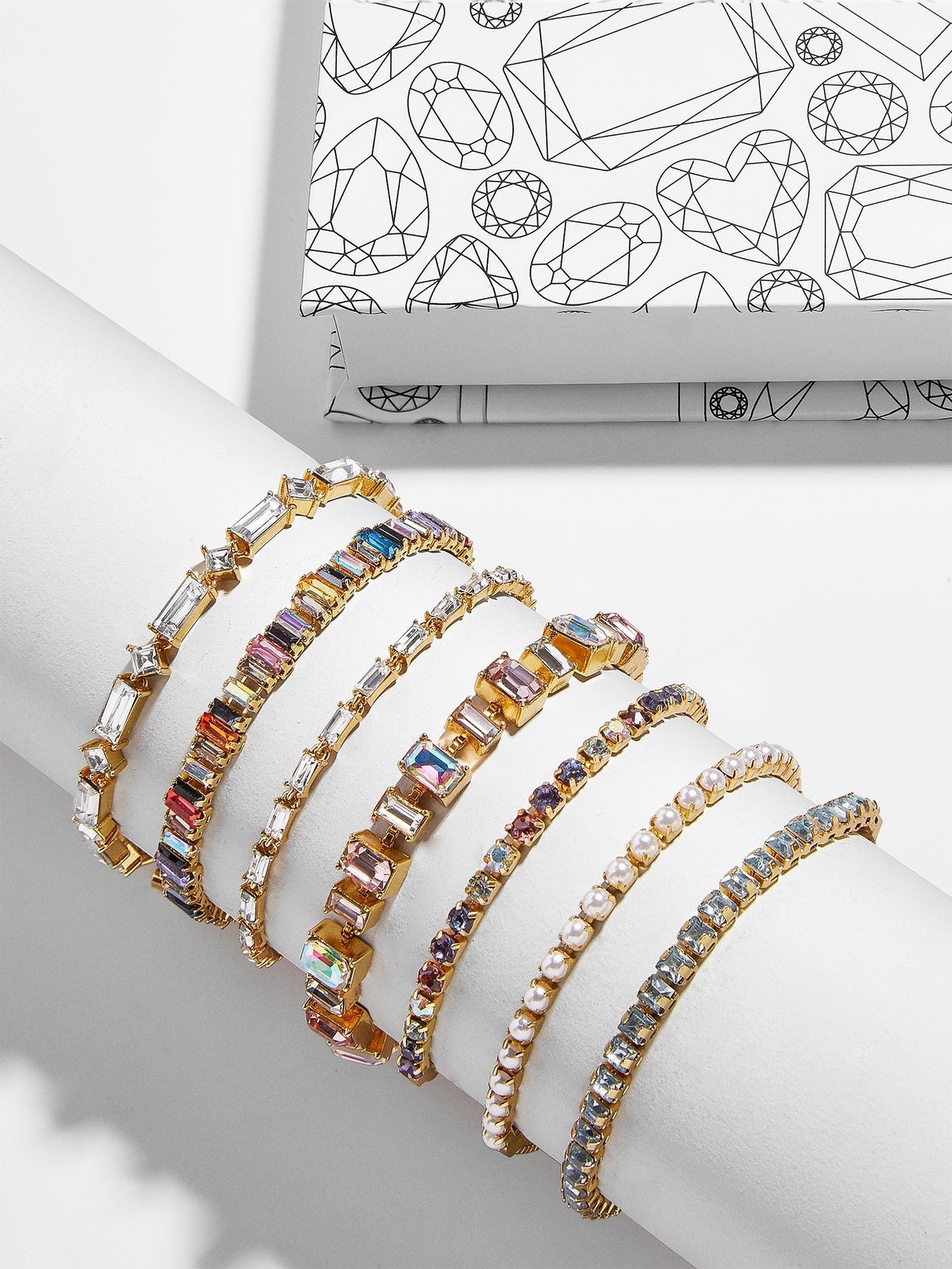 BaubleBar Set of Seven Bracelets
