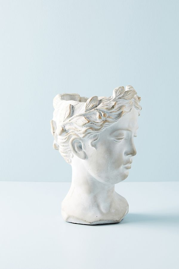 Anthropologie + Grecian Bust Pot