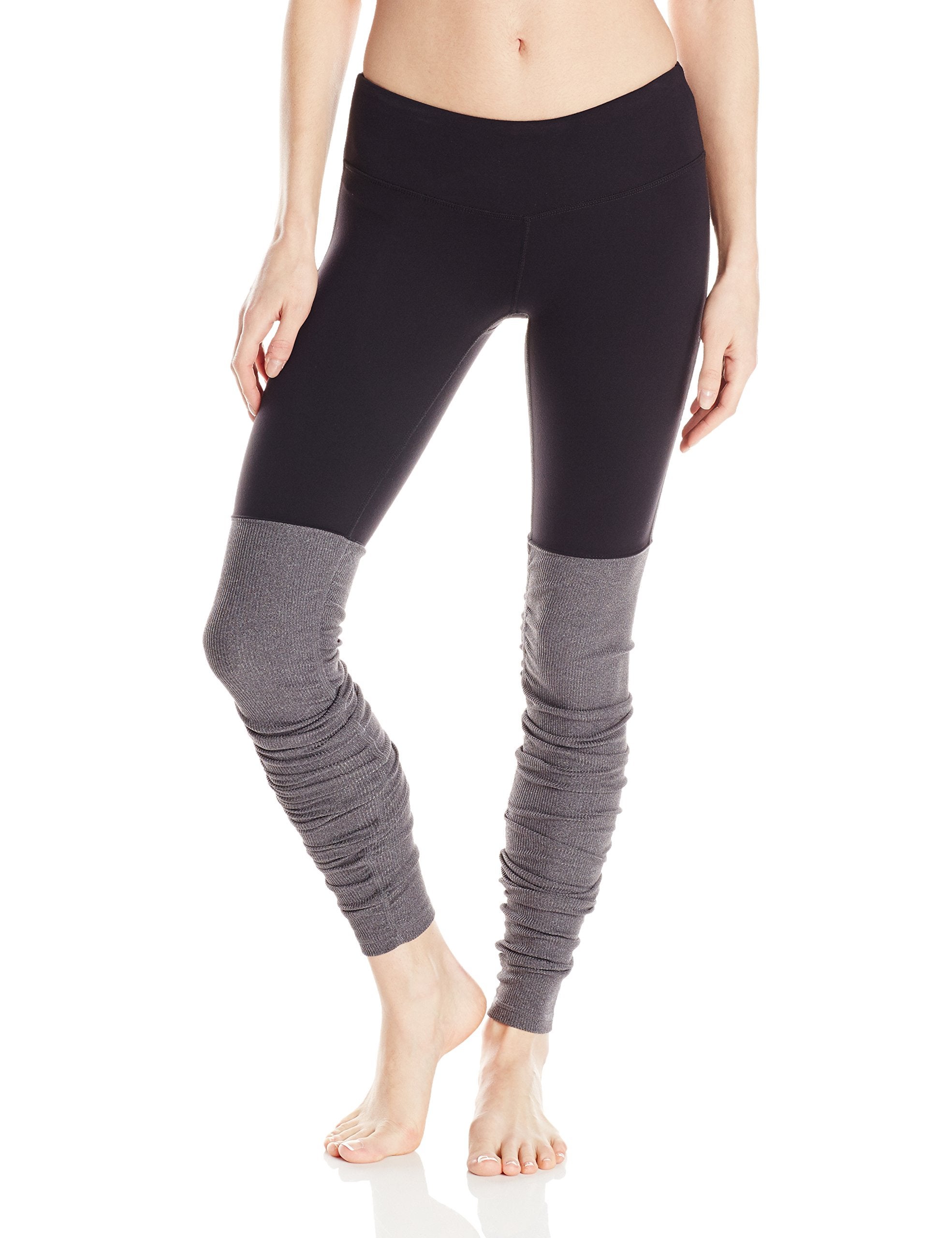 Alo Yoga Goddess Leggings Glowstick & Gray Size L NWOT | eBay