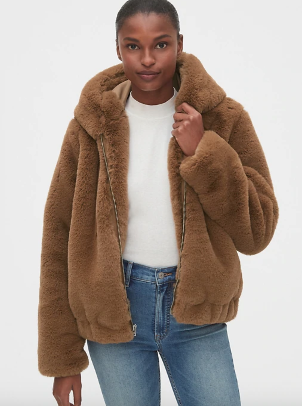 gap faux fur