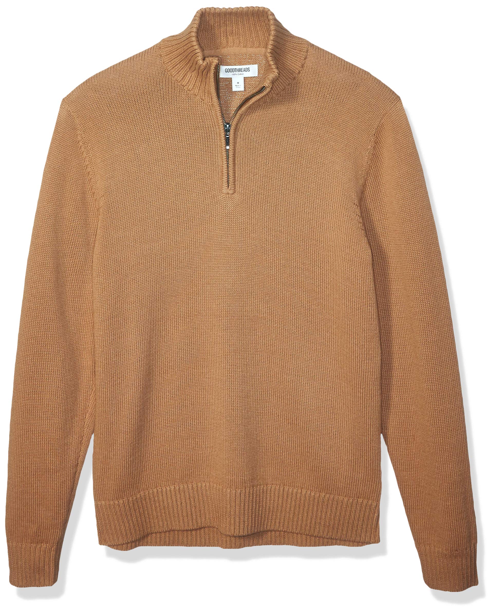 men's quarter zipper sweater