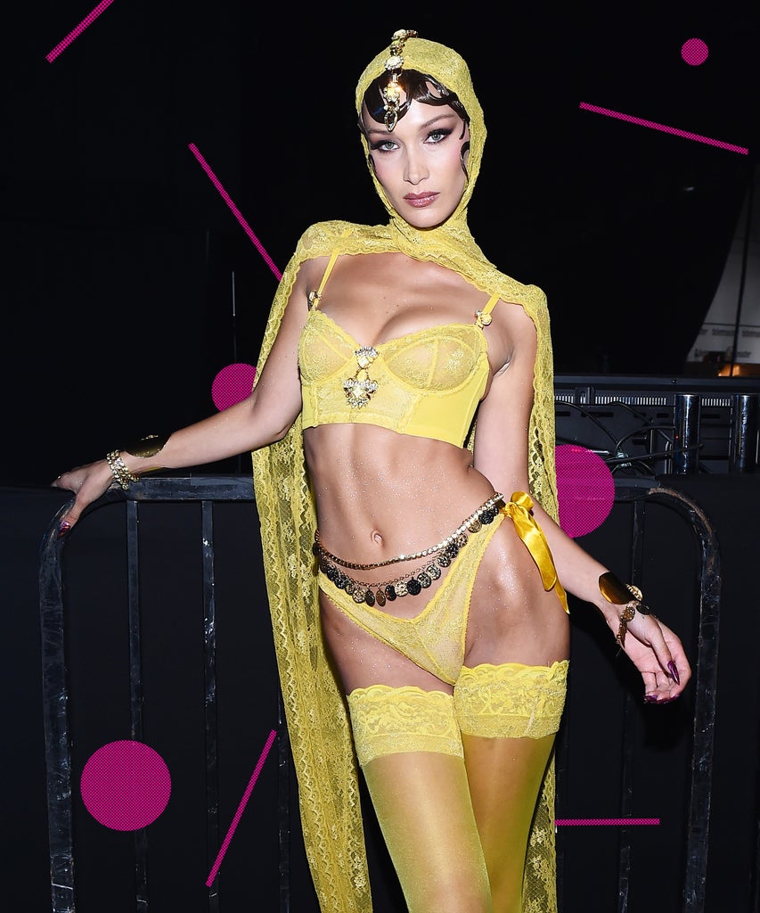 Bella Hadid Lingerie Insecurities Fenty,