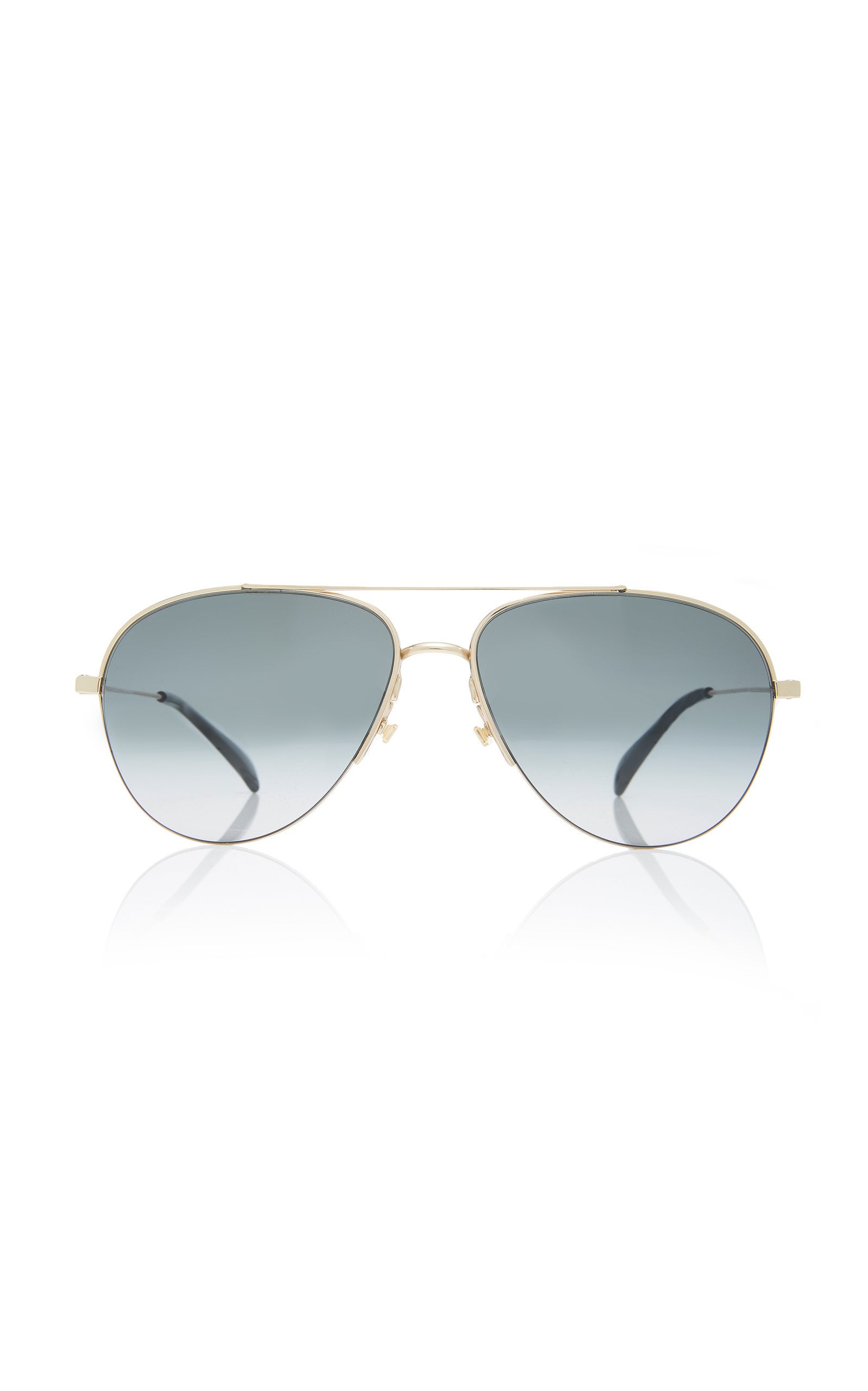 Givenchy + Metal Aviator Sunglasses by Givenchy