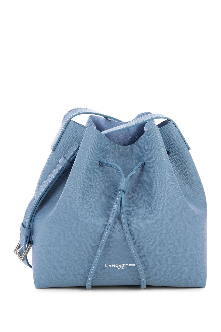 lancaster paris pur saffiano leather bucket bag