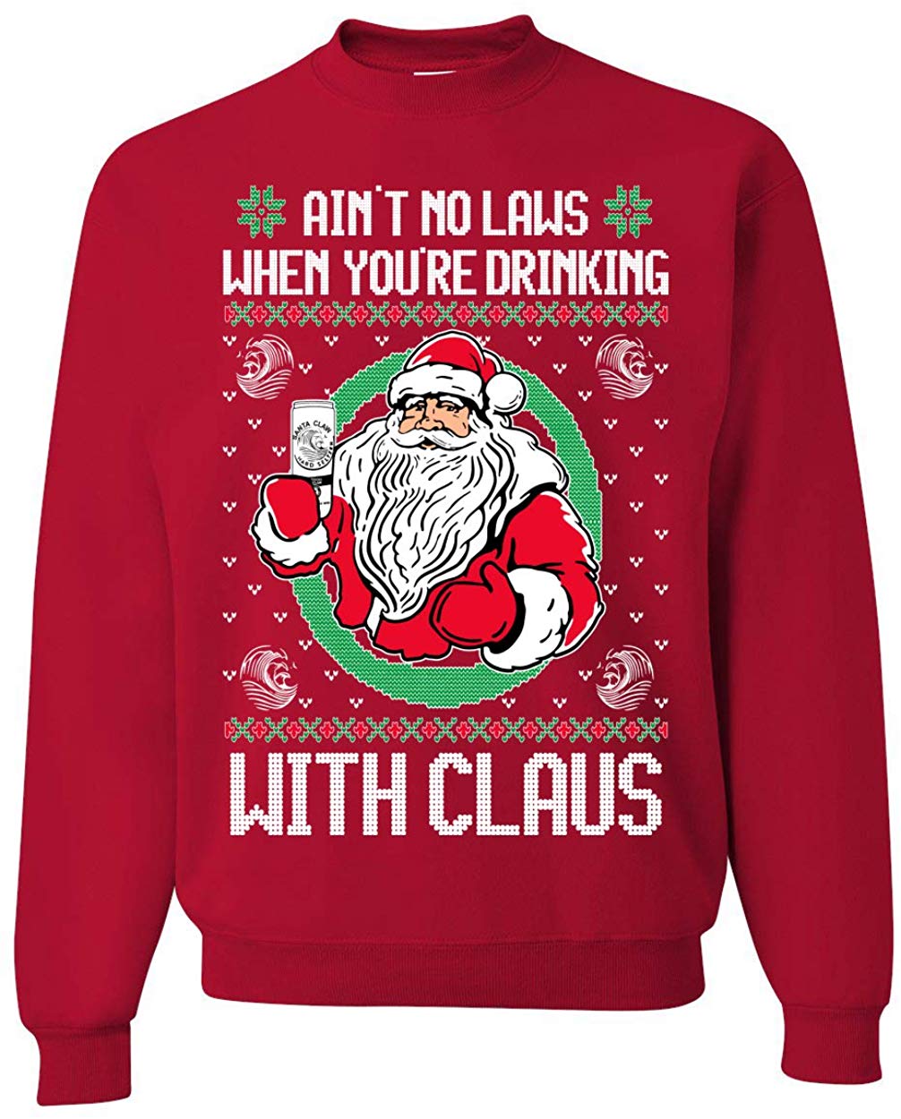 sweatshirt nuts about christmas funny holiday ugly sweater party shirt squirrel 