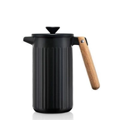 Bonjour Stoneware 8-Cup French Press - Black