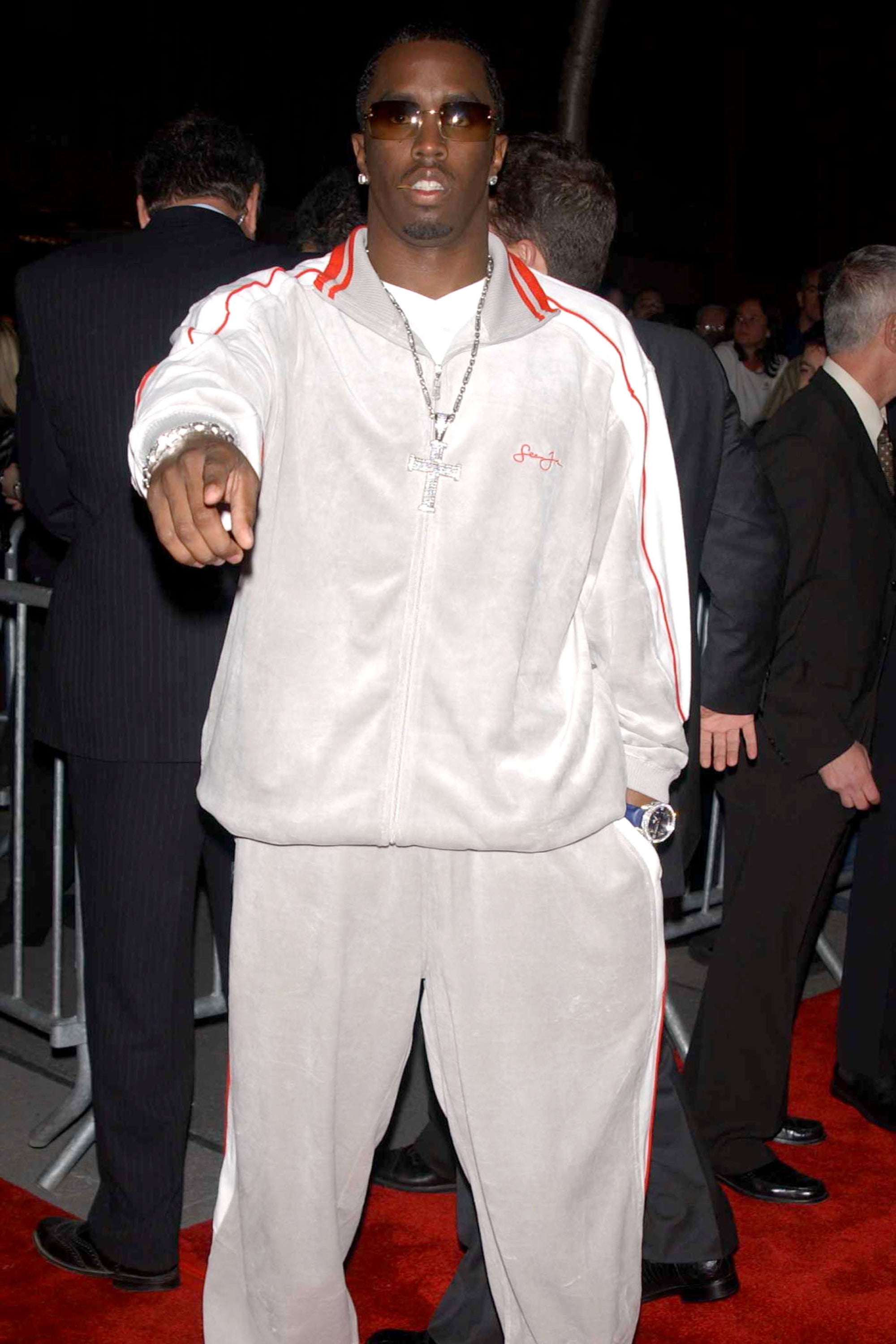 sean john suede sweatsuit