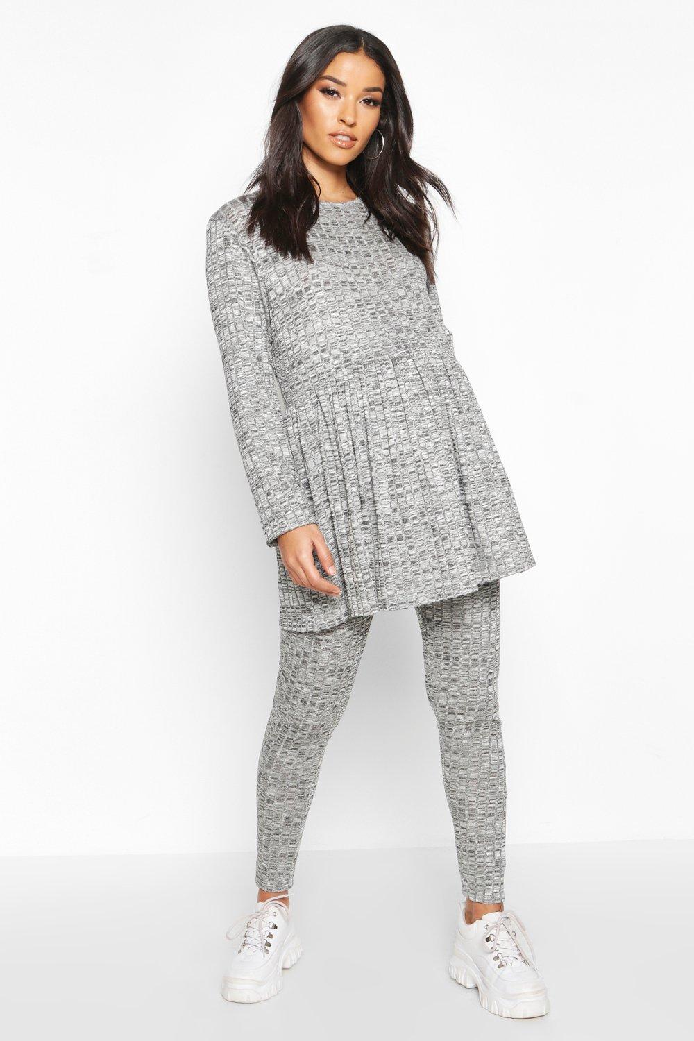 Boohoo + Maternity Knit Lounge Set