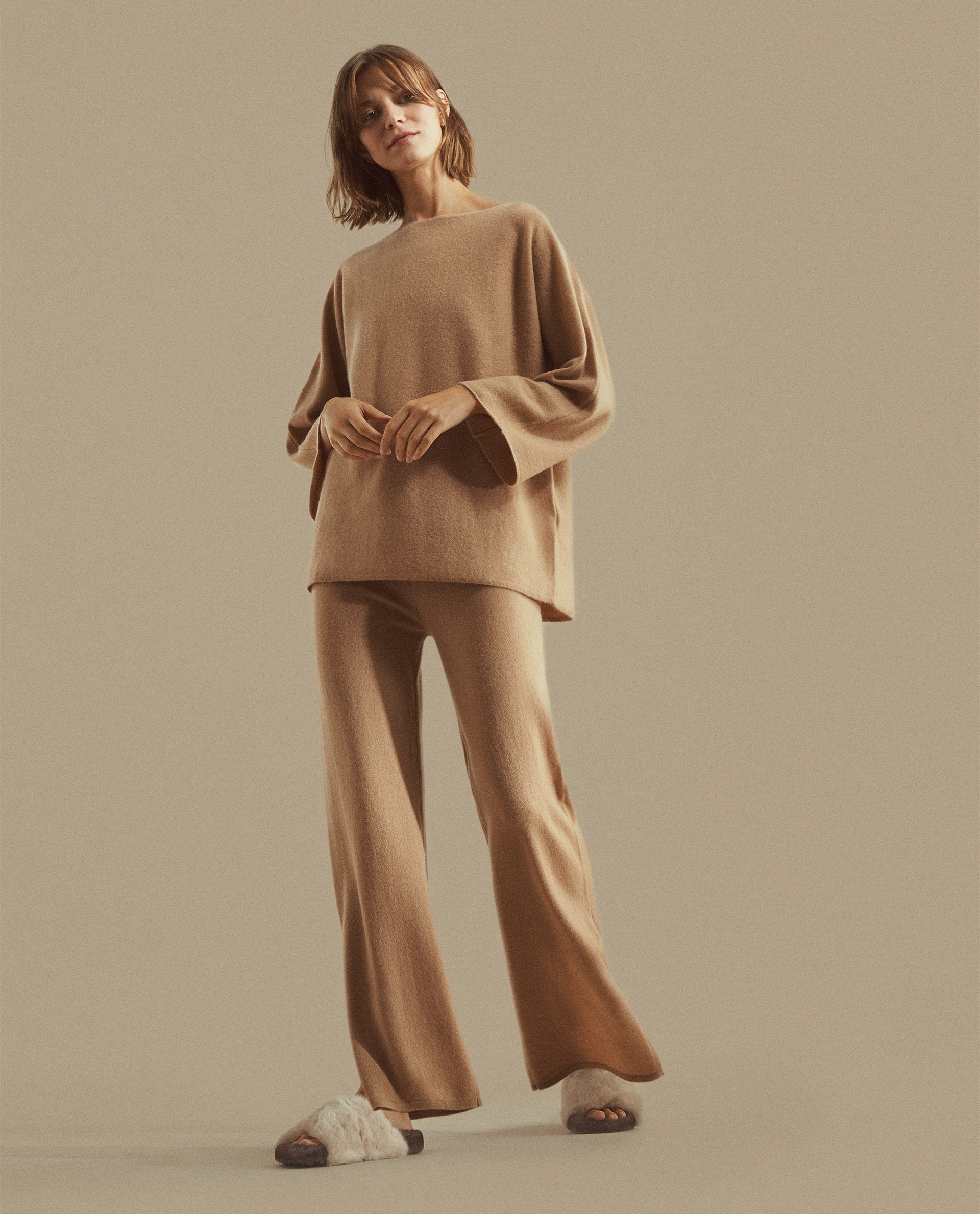 Zara Home + Wide Fit Cashmere Sweater