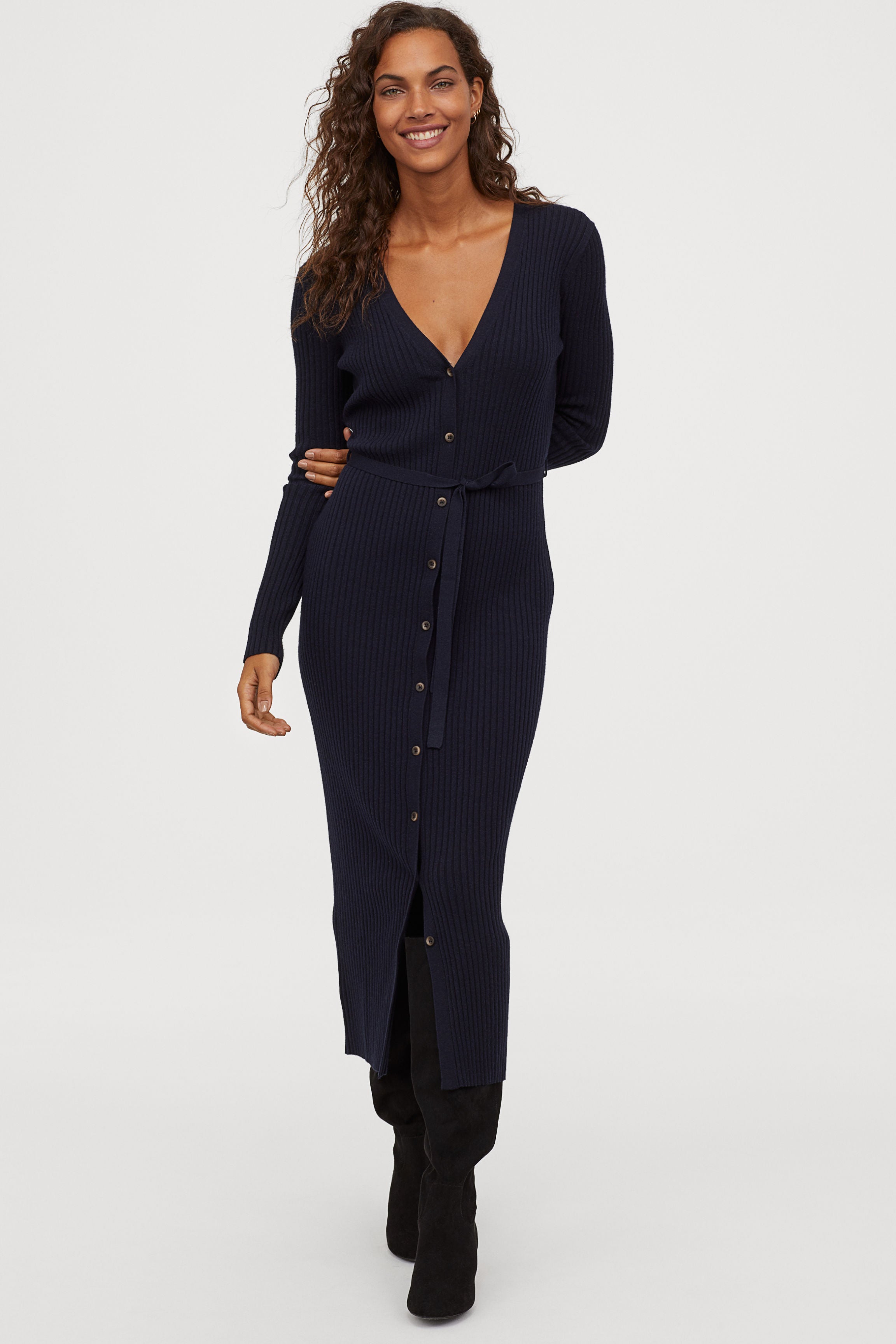 H&M + Ribknit Dress