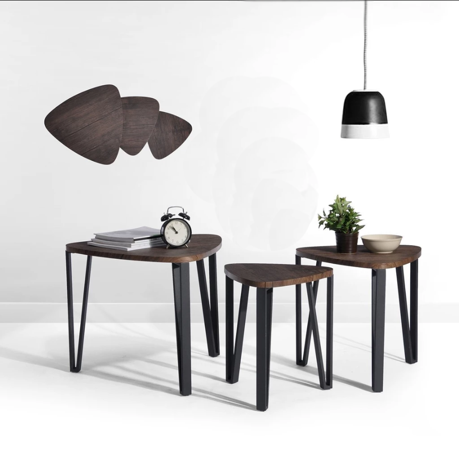 Latitude Run + Mosinee 3 Piece Nesting Tables