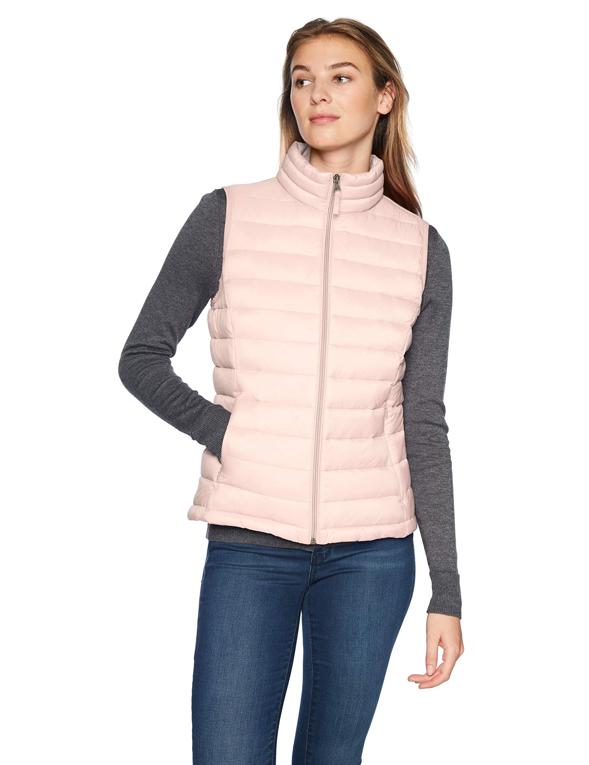 Amazon Essentials + Lightweight WaterResistant Packable Puffer Vest