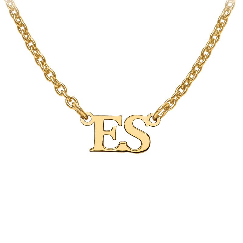 A Monogrammed Necklace Is The Easiest Thoughtful Gift In The Game Monogrammed Necklaces,