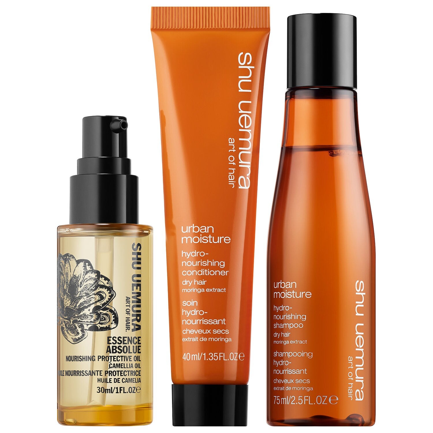 Shu Uemura + Jet Set Trio