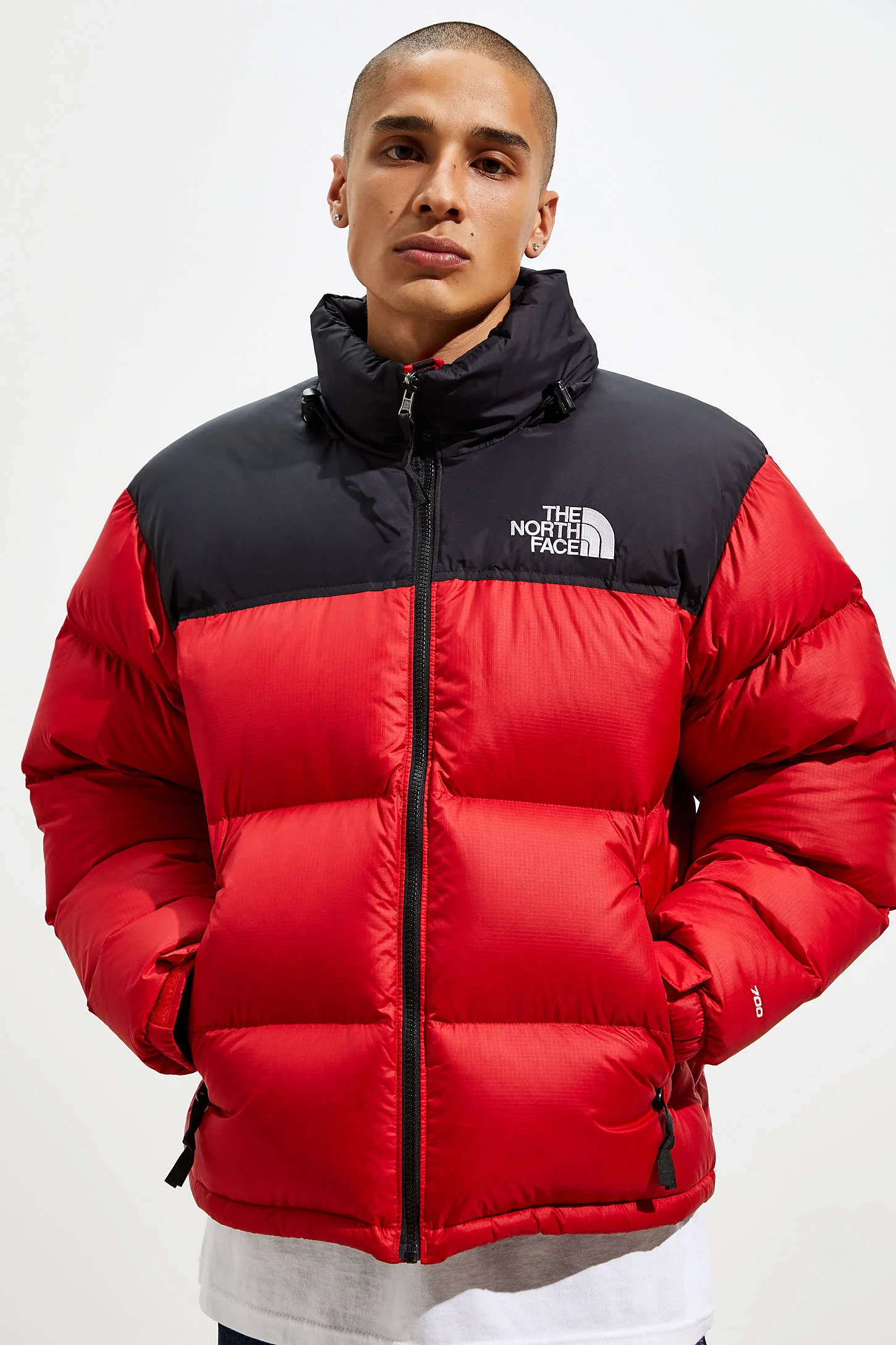 North face hot sale nuptse red 1996