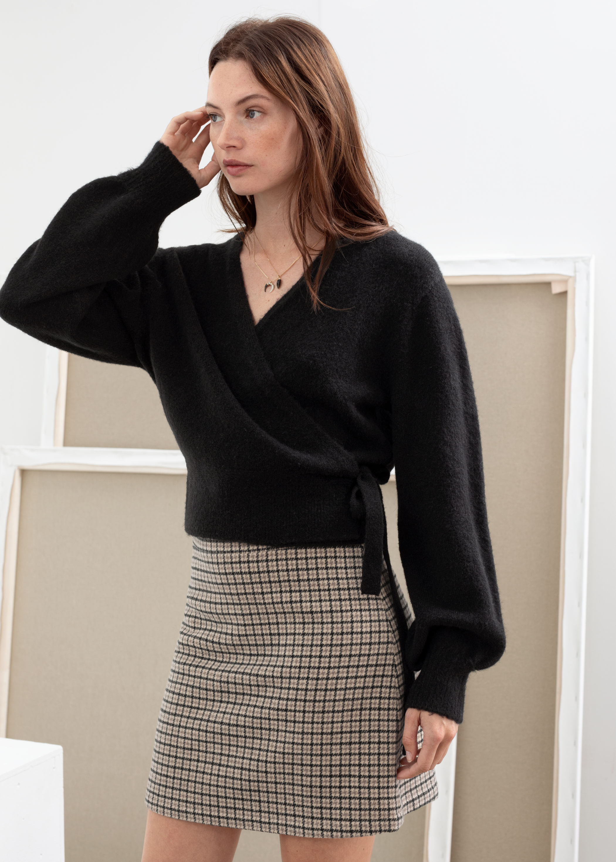 and other stories wrap cardigan