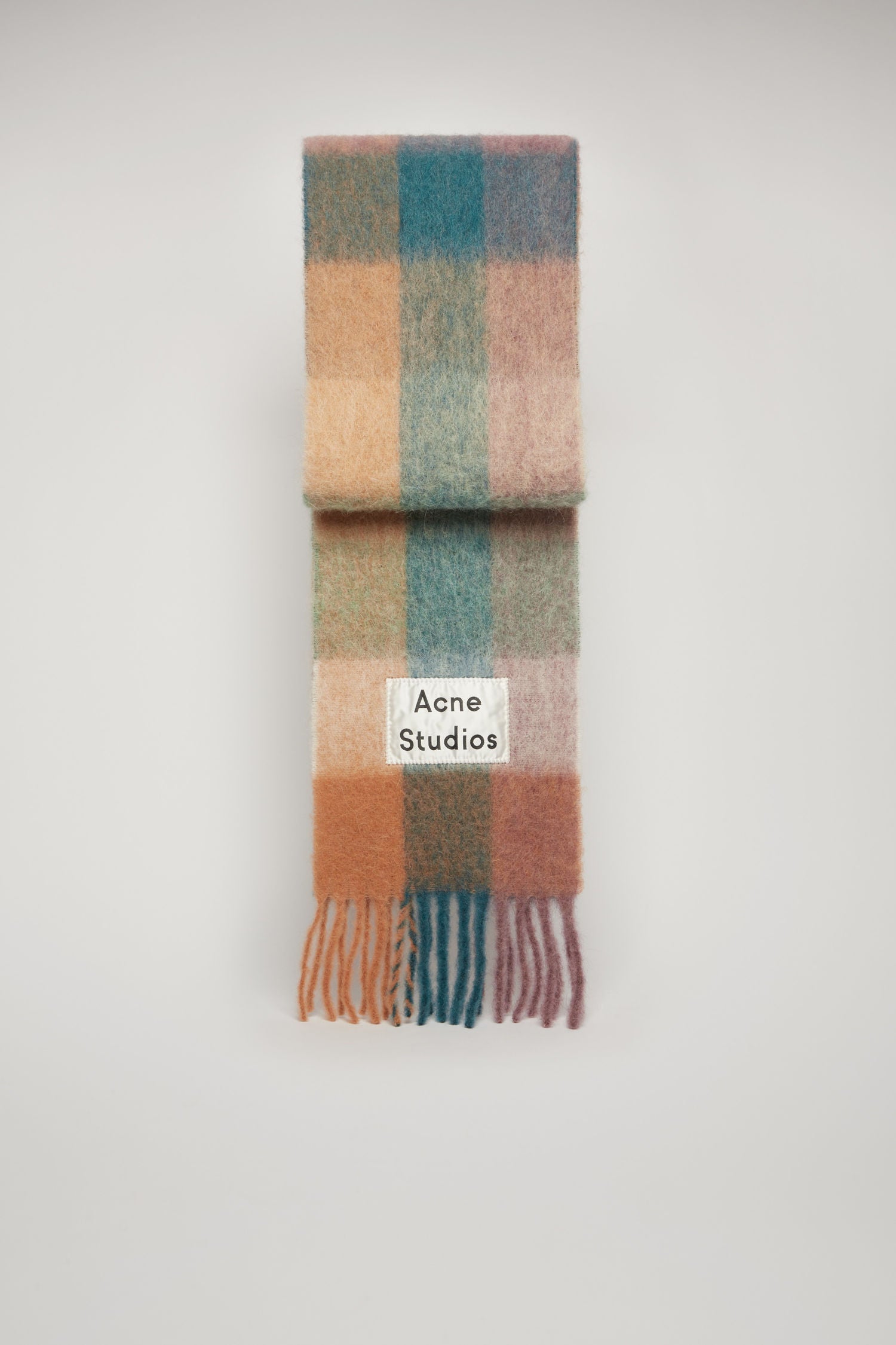 Acne Studios + Multi Check Scarf