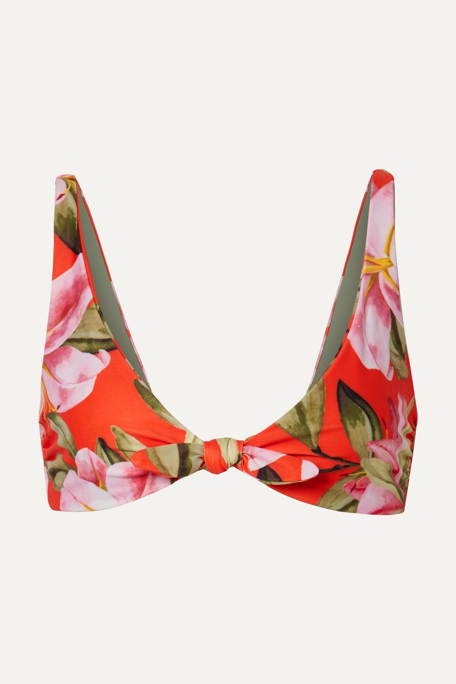 Mara Hoffman + Rio Knotted Floral-Print Bikini