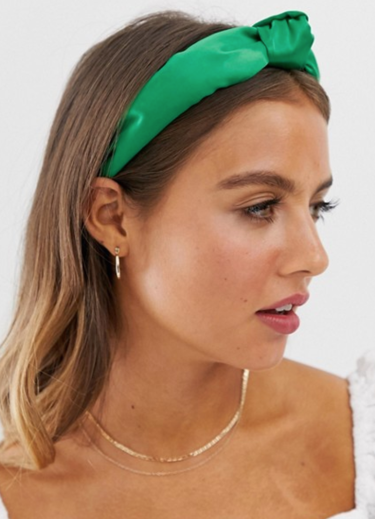 ASOS DESIGN + Headband With Knot Front