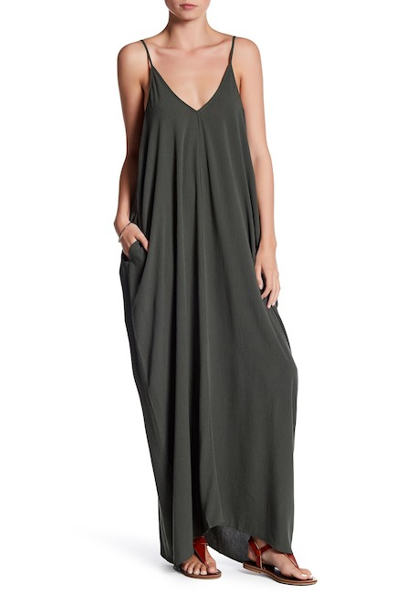 love stitch gauze maxi