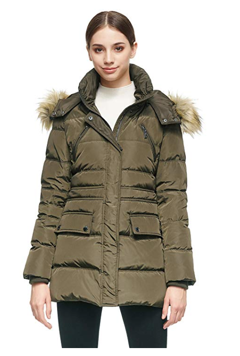 Orolay + Orolay Women’s Thickened Short Down Jacket Winter Coat