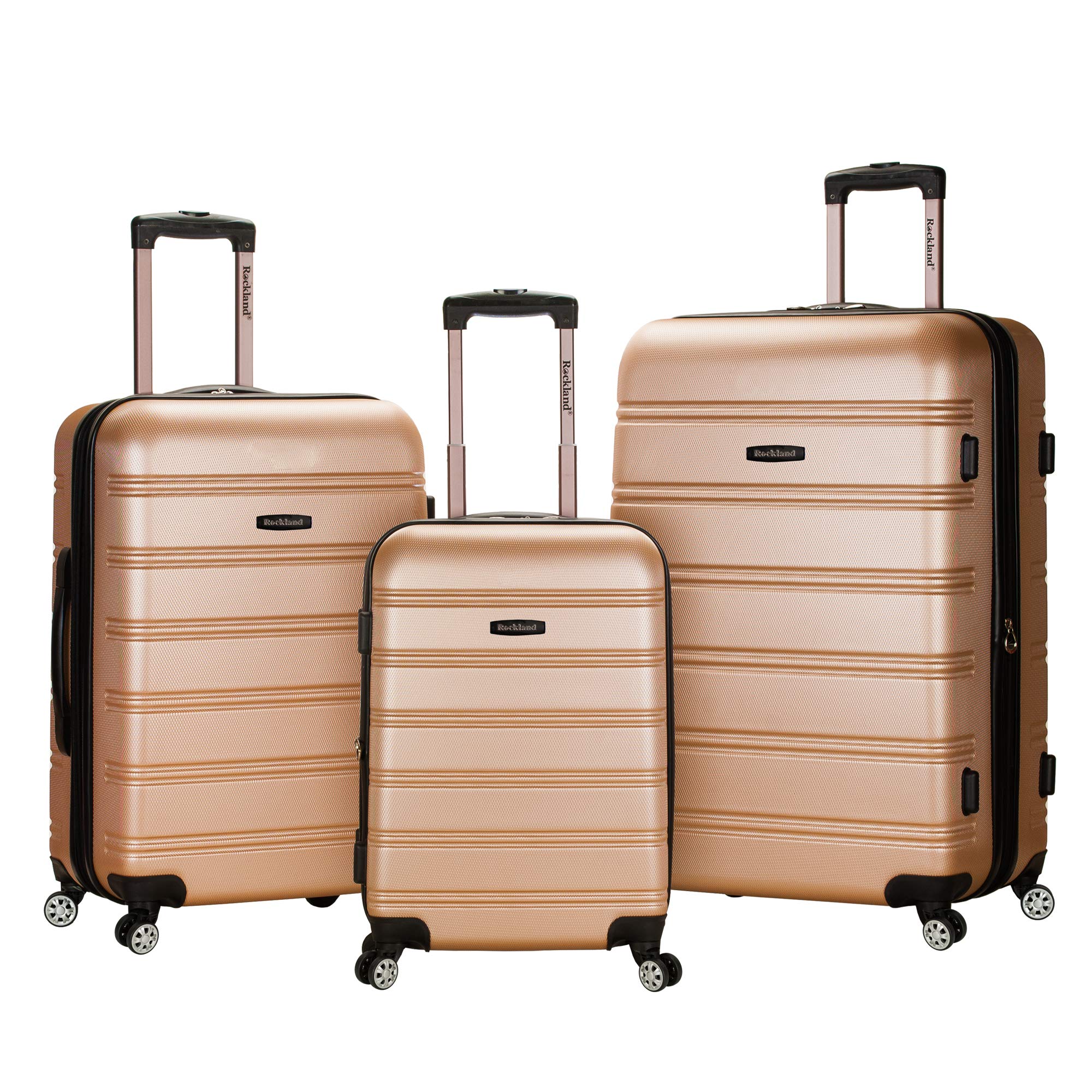 Rockland melbourne 2 sales piece luggage set
