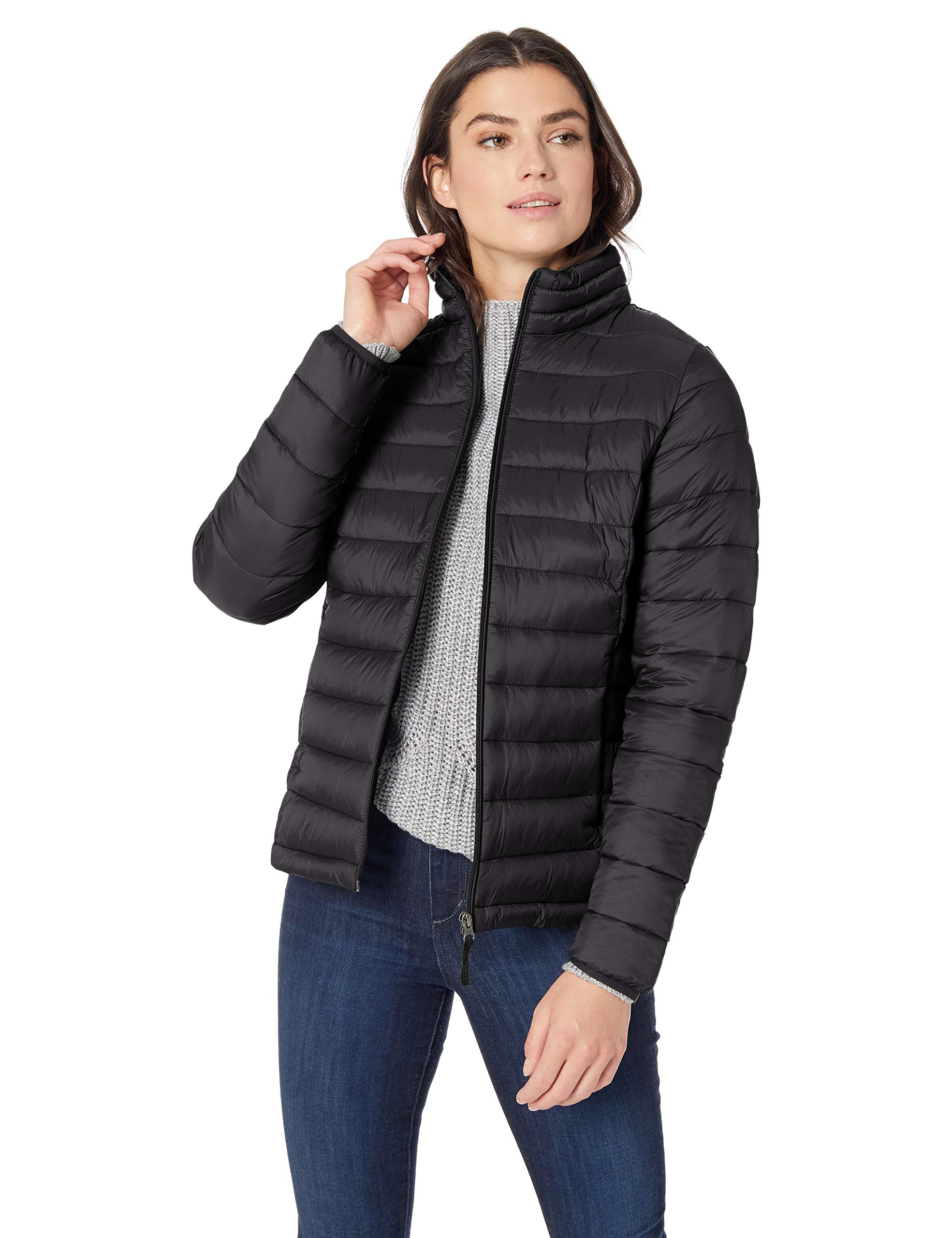 Amazon Essentials + Lightweight Water-Resistant Puffer Jacket