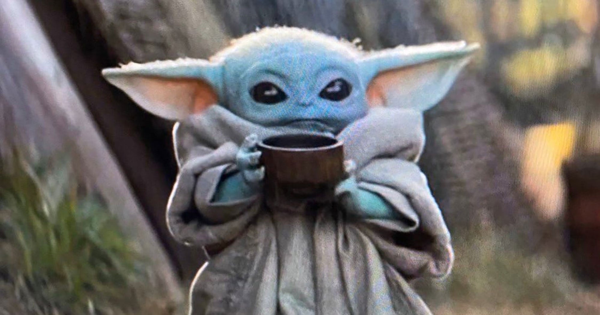 Baby Yoda Drinking Soup Is Taking Over The Internet