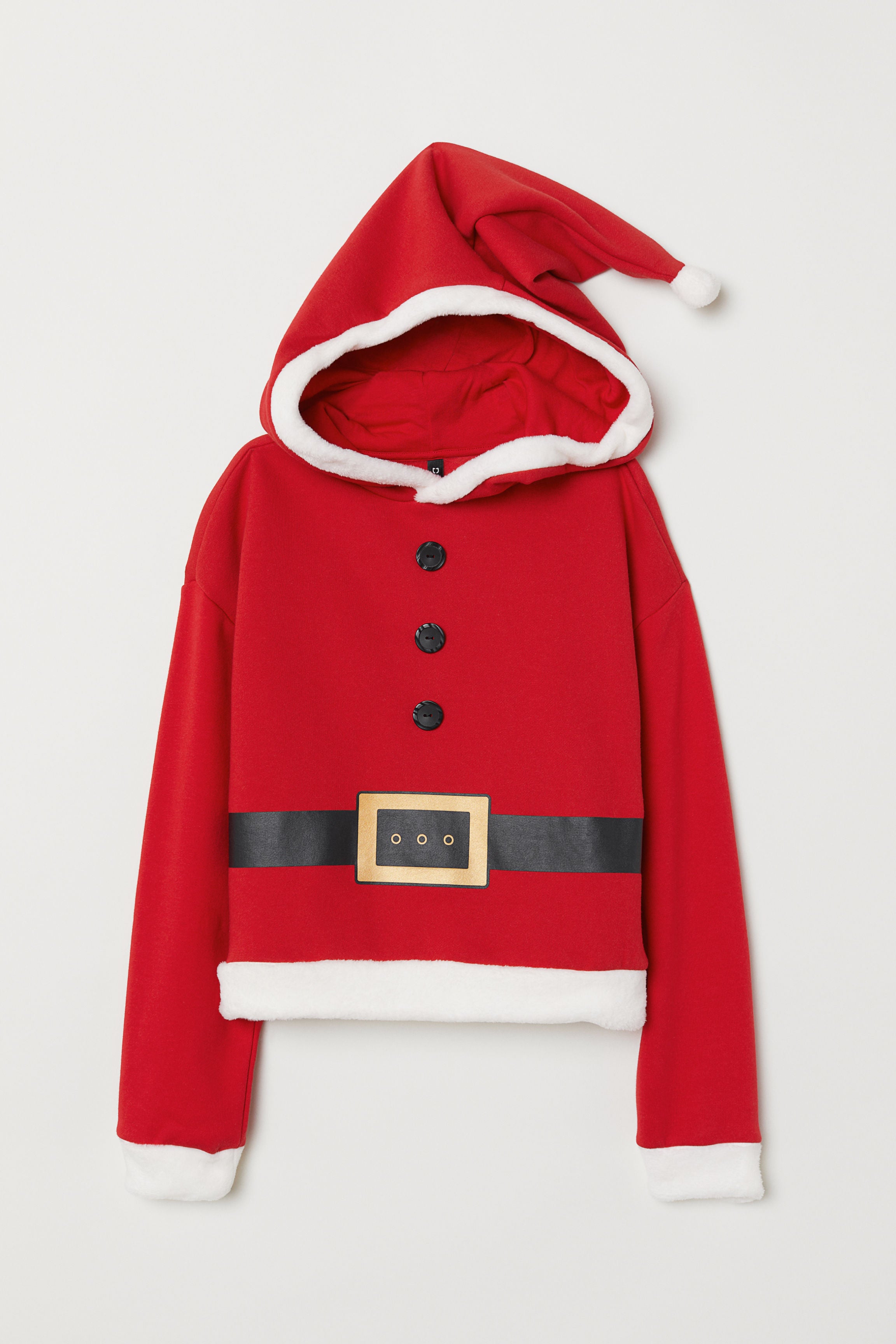 printed hooded sweatshirt h&m