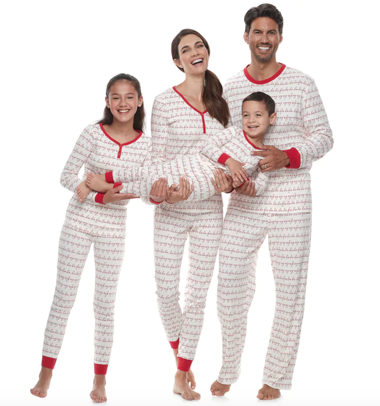 LC Lauren Conrad + Jammies For Your Families Fa La La Pajamas