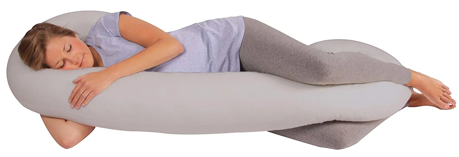 Leachco Leachco Snoogle Total Body Pillow 8211 Grey