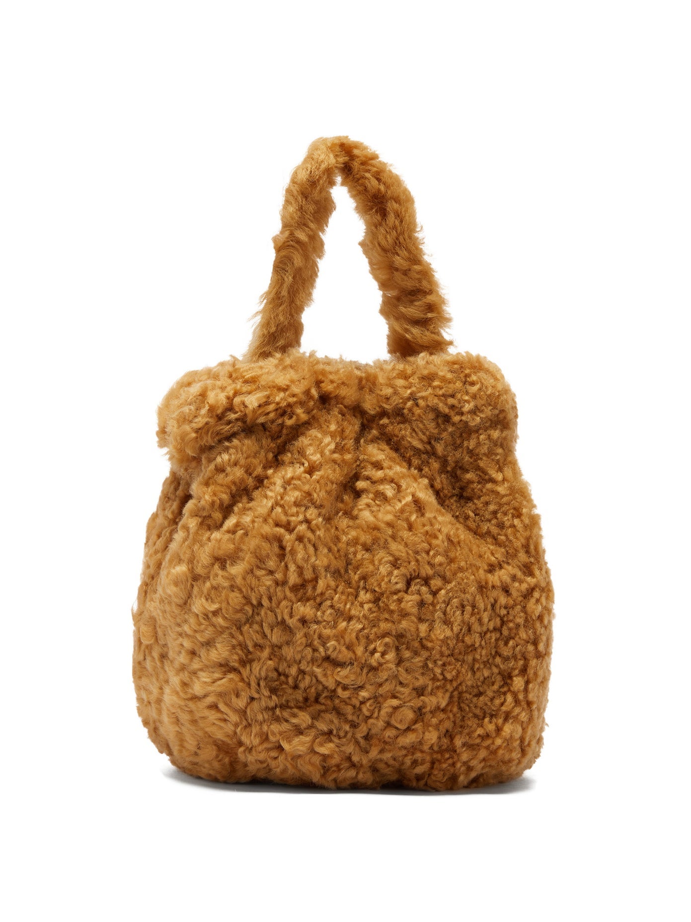 Staud Grace shearling bag