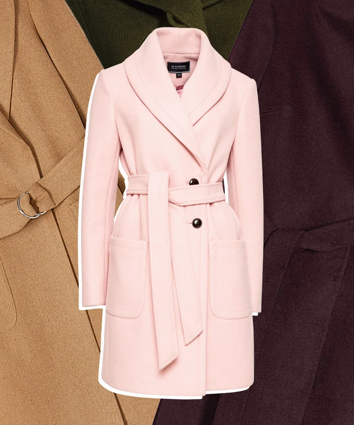 Pink Zara Canada Wool Coat Winter Jackets Best Wool Coat 2021