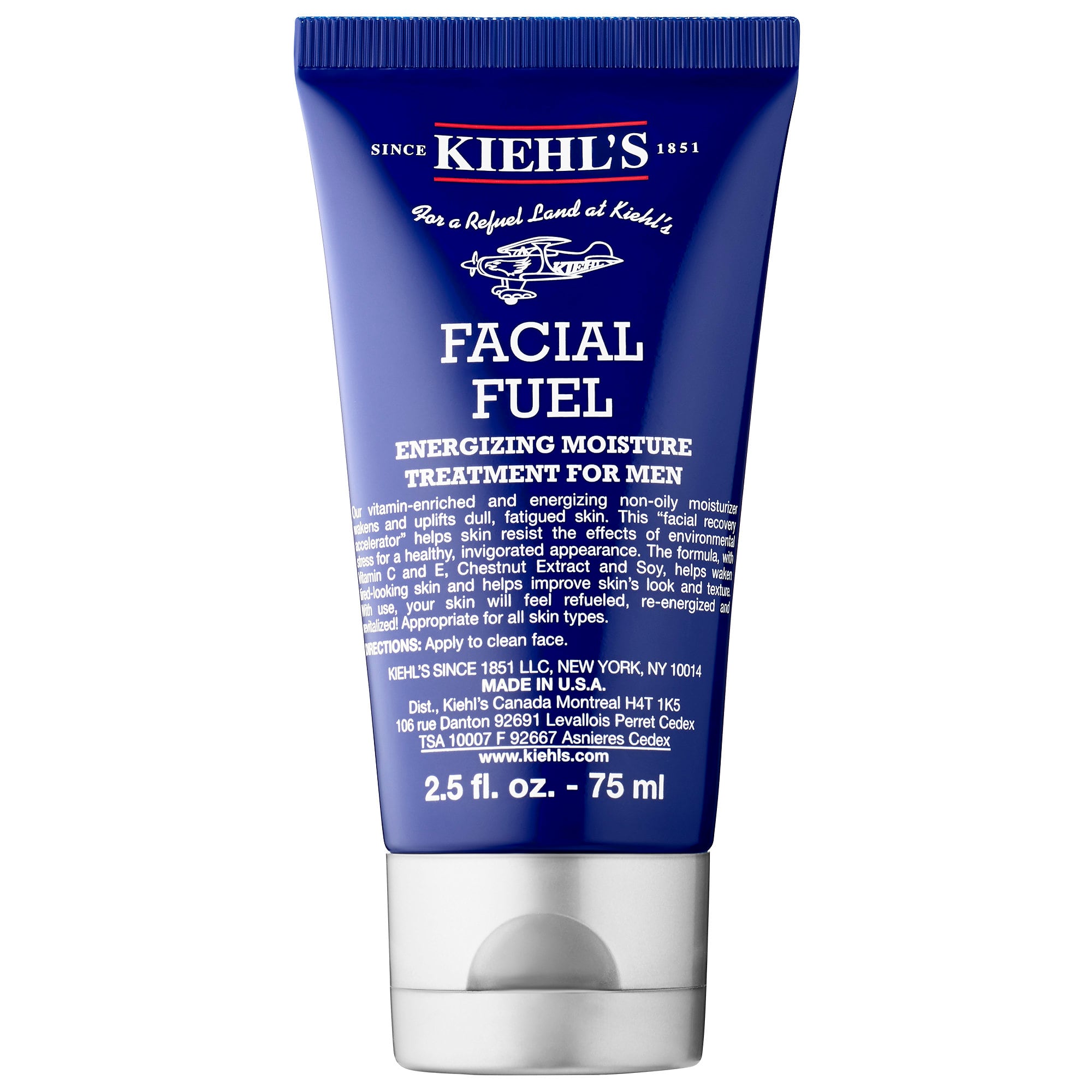 Kiehl’s + Facial Fuel Energizing Moisturizer for Men
