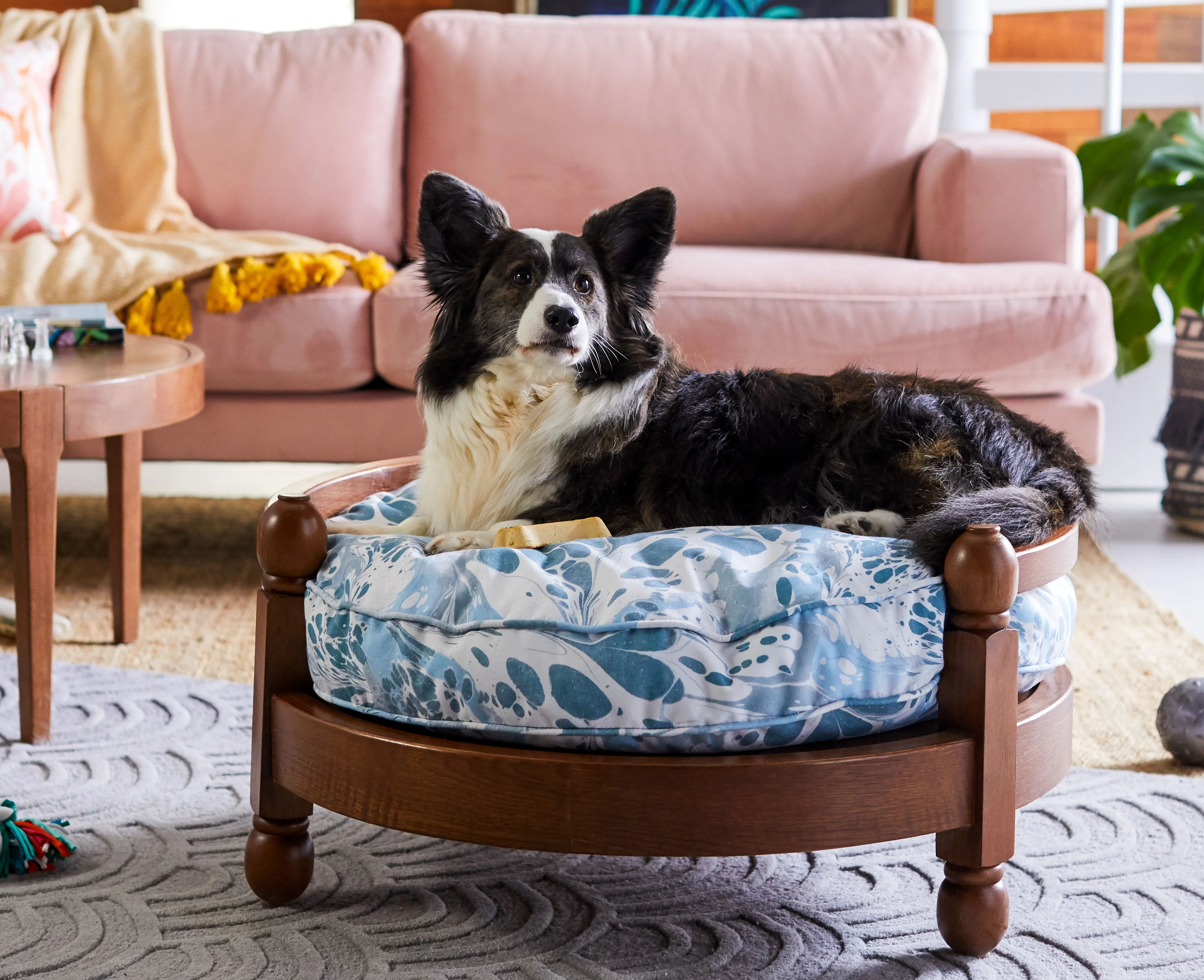 Vintage dog bed hot sale