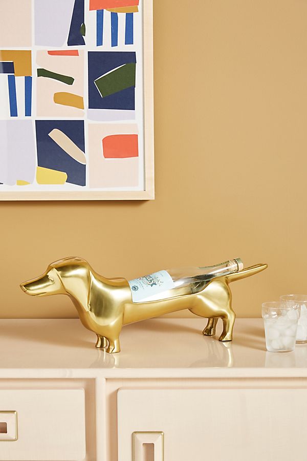 Anthropologie Dapper Dog Wine Bottle Holder atelieryuwa.ciao.jp