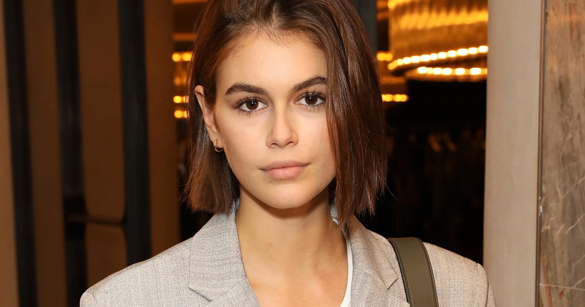 Kaia Gerber Has New Short Pixie Haircut For Winter 2019 