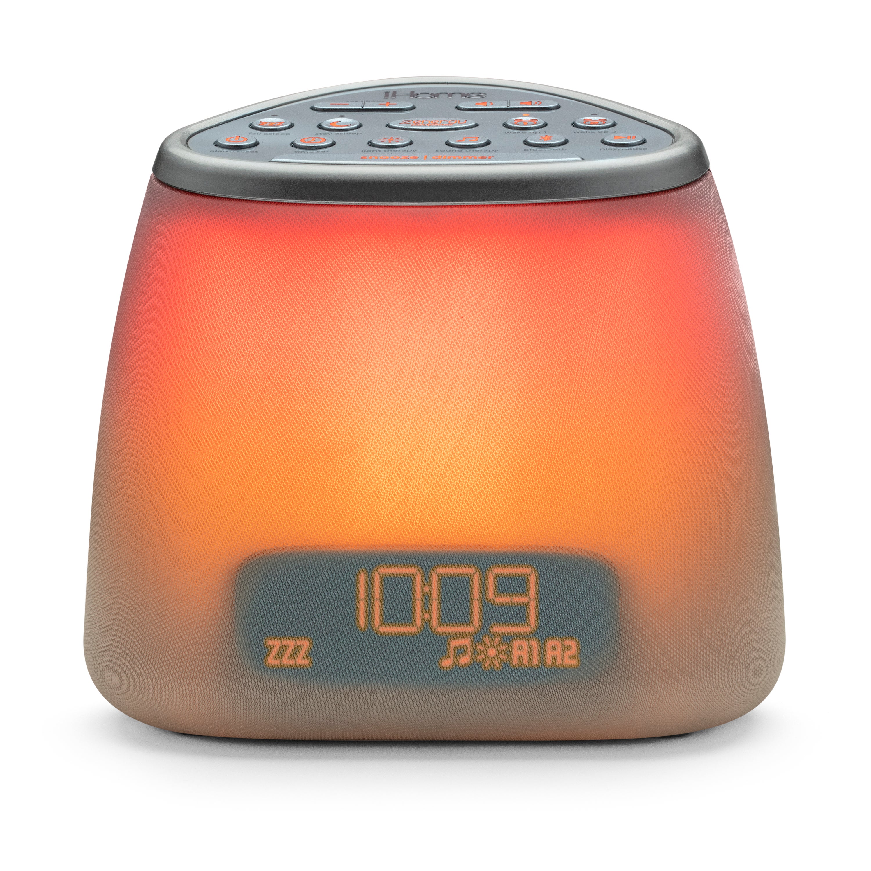 iHome + iHome Zenergy Dream Mini iZBT7 Bluetooth Bedside Sleep Therapy