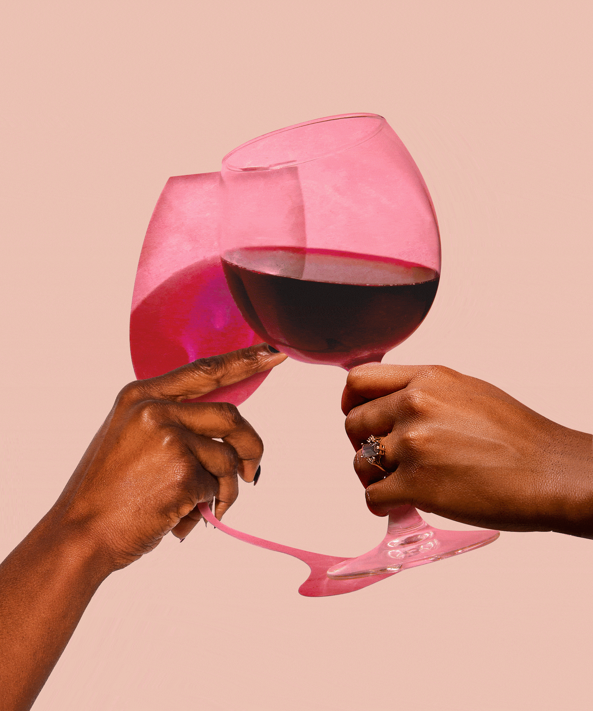 Goodinfo Big Red Wine Glass Gif