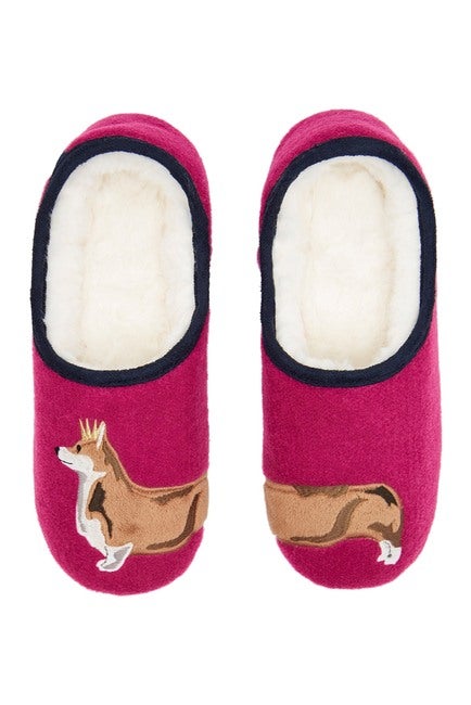 Joules corgi slippers shop