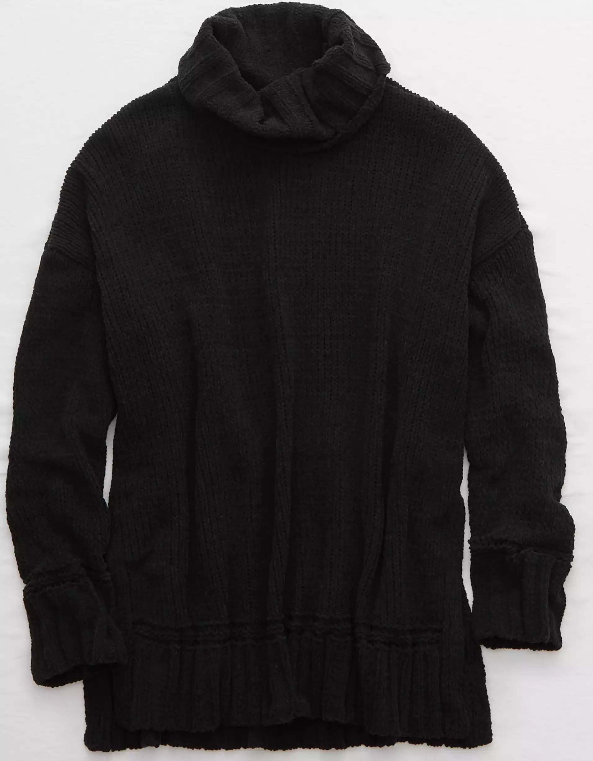 aerie chenille oversized hooded sweater
