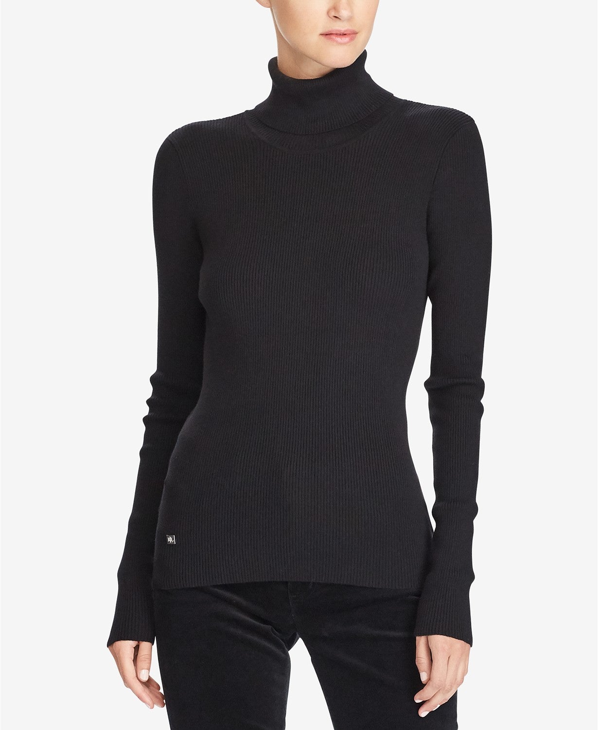 Lauren Ralph Lauren + Ribbed Turtleneck Sweater